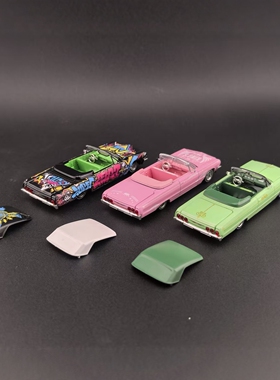 Fine Works64 1/64 雪佛兰英帕拉 西海岸跳跳车 仿真合金汽车模型