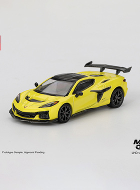 MINIGT 1:64 雪佛兰Chevrolet Corvette ZR1仿真合金汽车模型1158