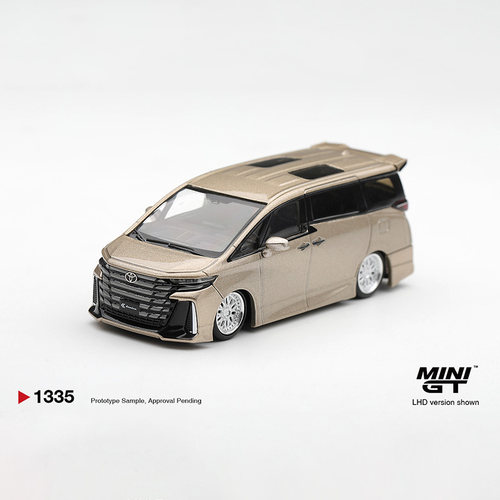 MINIGT 1:64 丰田埃尔法Vellfire 40 KUHL 仿真合金汽车模型 1335