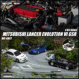 MH 1:64 三菱 蓝瑟 Lancer Evo VI GSP 6代 JDM 合金开盖汽车模型