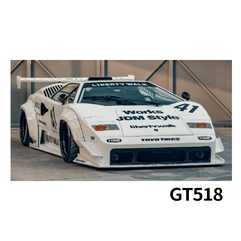 GTSpirit 1:18 兰博基尼康塔什 LB COUNTACH 树脂汽车模型 GT518