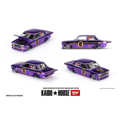 Kaido House + MINIGT 1:64达特桑Datsun 510 Pro Street KHMG138