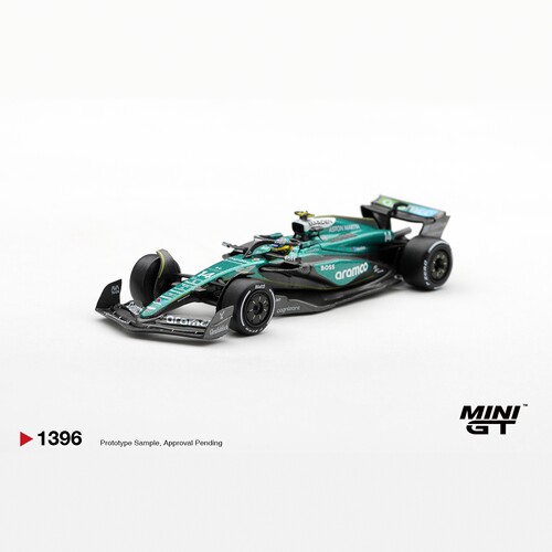 MINIGT 1:64 阿斯顿马丁Aston Martin AMR24 #14合金汽车模型1396