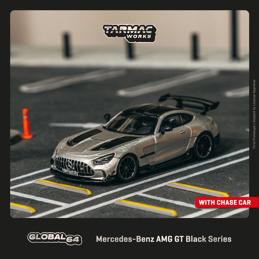 TW 1:64奔驰 Benz AMG GT跑车 T64G-042-SL仿真合金汽车模型收藏-封面