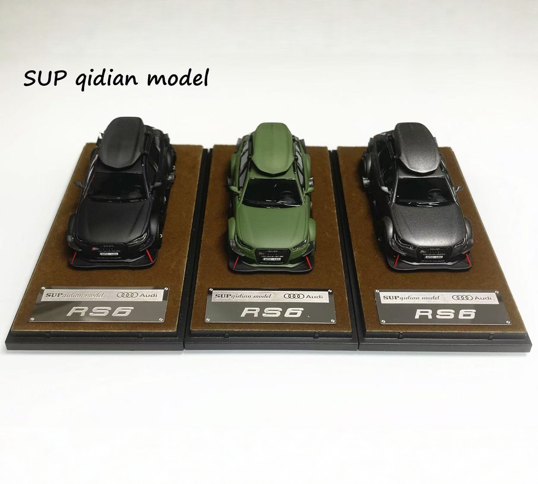 起点1:64奥迪RS6 Avant C7 瓦罐旅行车DTM宽体改装版树脂汽车模型