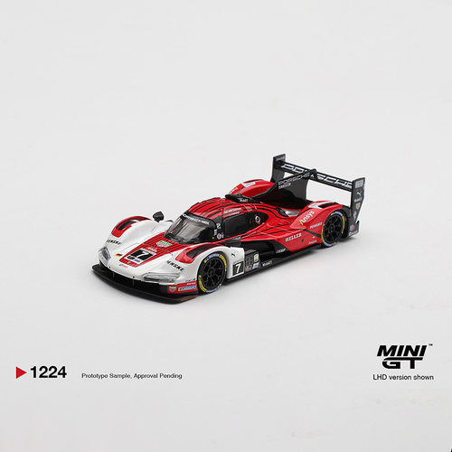 MINIGT 1:64 保时捷963 #7 2025 IMSA冠军 仿真合金汽车模型 1224