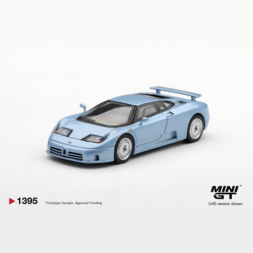 MINIGT 1:64 布加迪EB110 GT Mondial de l 1992合金汽车模型1395