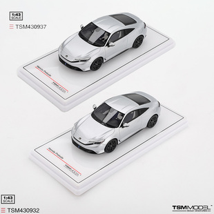 TSM 1:43 本田 Honda Prelude 珍珠白 树脂仿真合金汽车模型收藏