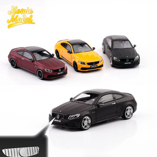 Howie Model HM 1:64 奔驰AMG C63s coupe 仿真合金汽车模型收藏
