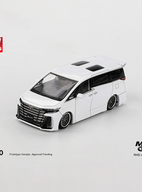 MINIGT 1:64 丰田Toyota威尔法Vellfire 40 KUHL合金汽车模型1180