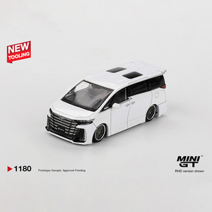 MINIGT 1:64 丰田Toyota威尔法Vellfire 40 KUHL合金汽车模型1180