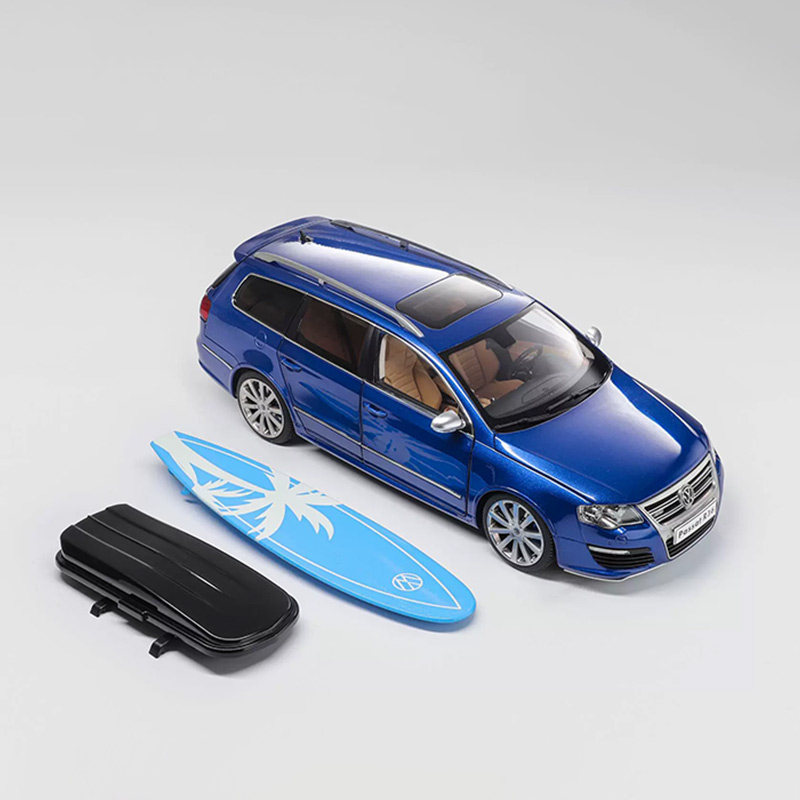 NZG 1:18 大众帕萨特 Passat Estate R36瓦罐 全开门合金汽车模型