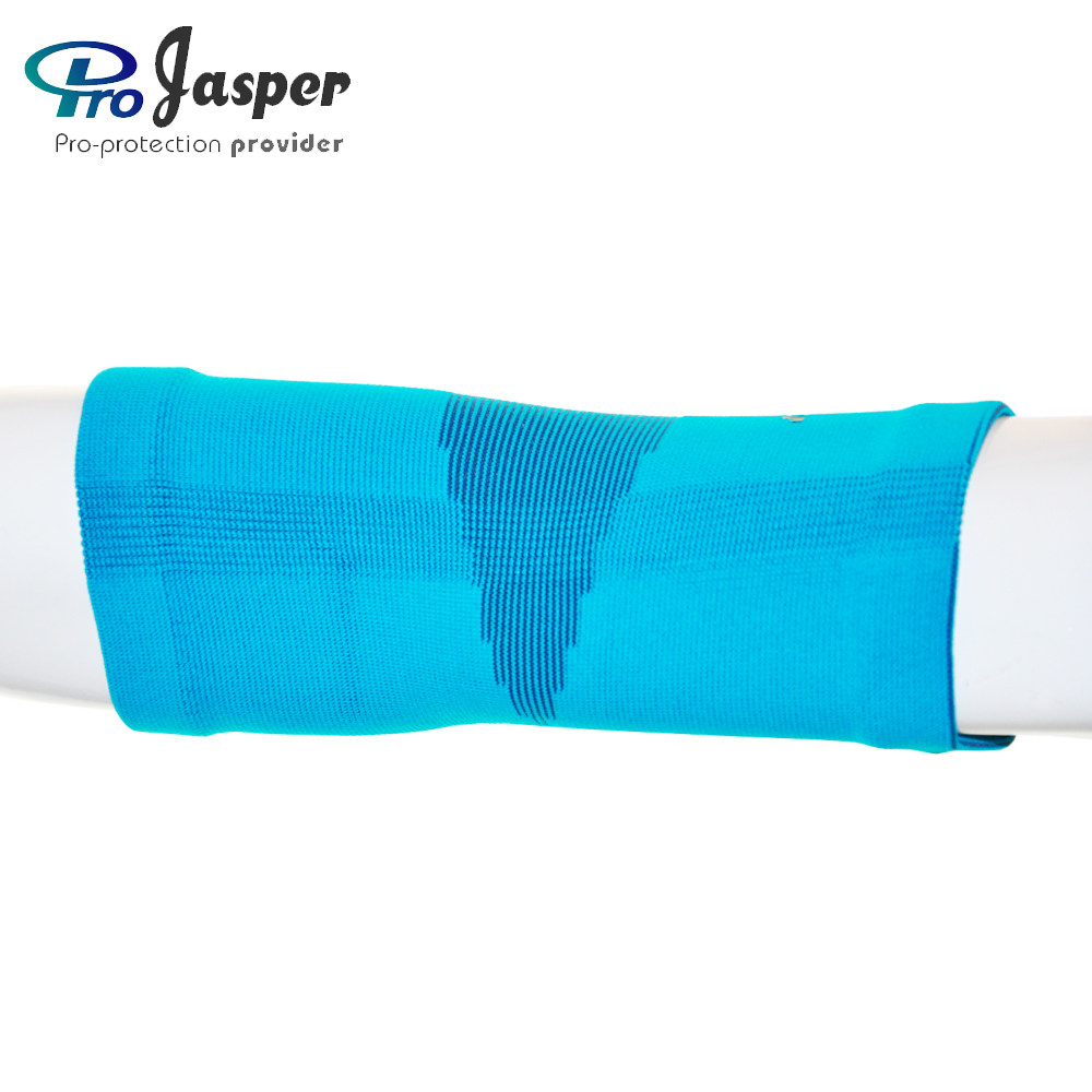 台湾Jasper大来运动护具弹性透气针织运动护肘E1003健身羽毛球