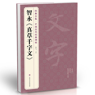 经典全集 智永《真草千字文》楷书字帖中国历代名家碑帖原方法版行书小草书临摹毛笔书法真的墨迹美术正版书籍 杨建飞