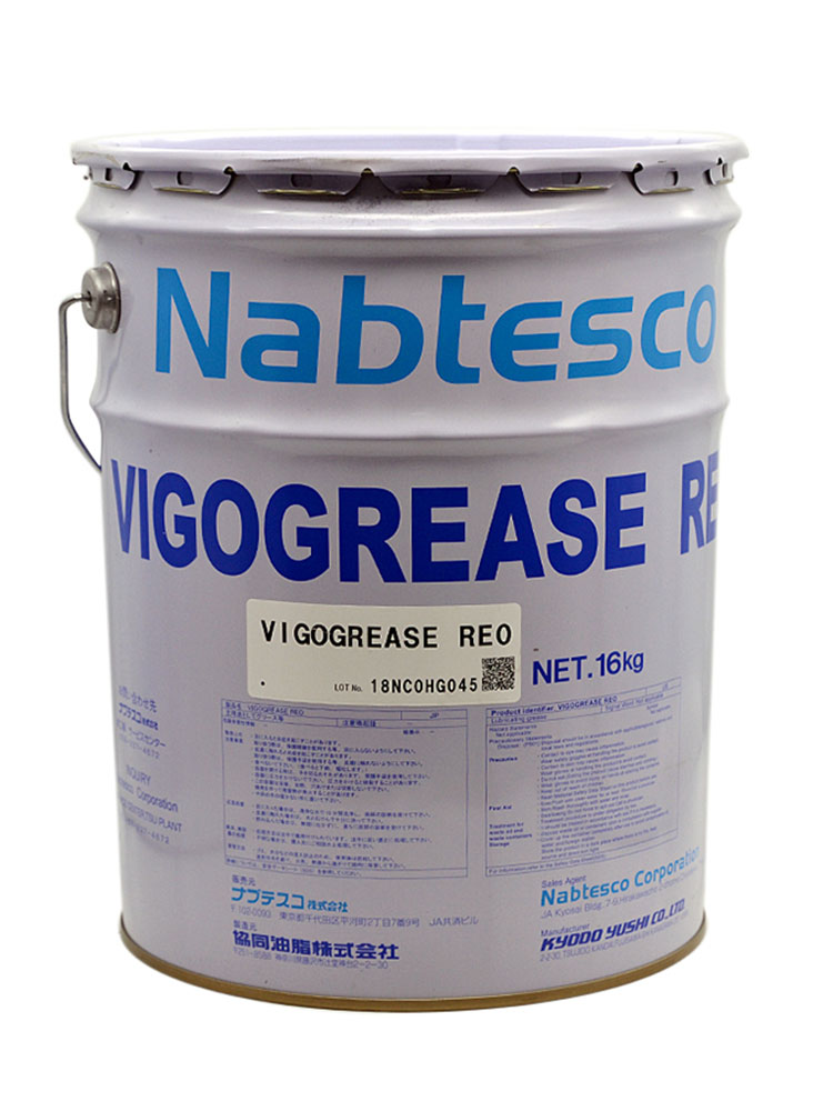 日本原装进口NABTESCO VIGOGREASE RE0润滑脂安川OTC机械手专用油