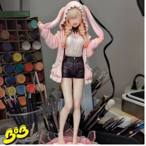 【BOB2】预留 ARIA 粉兔甜妹 轻绒兔耳 喜多川 ARITEXDC 雕像摆件