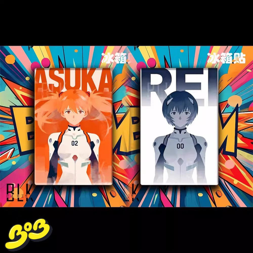 【BOB2】代购现货 巴洛克 ASUKA/REI 明日香绫波丽 初号机 装饰画