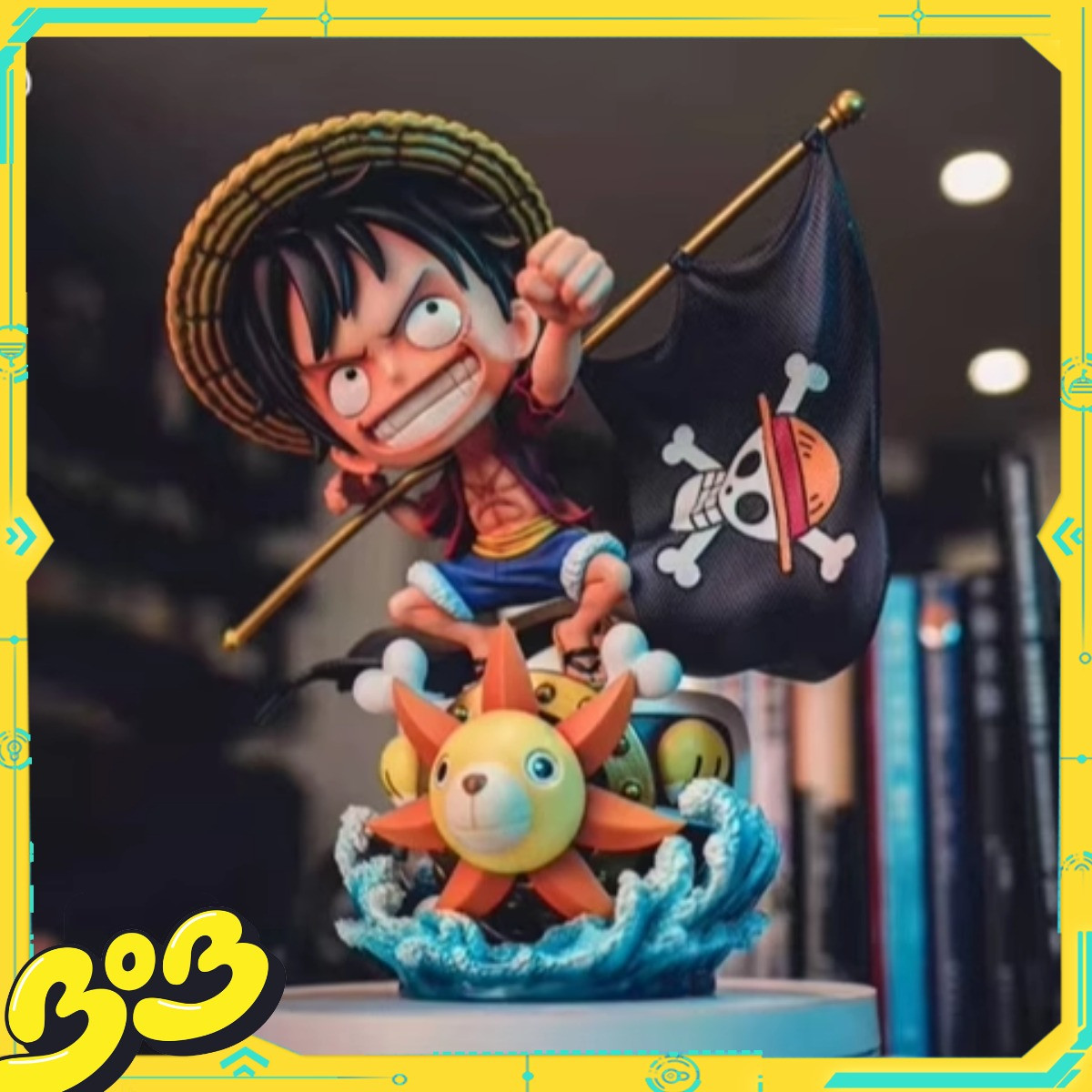 【BOB2】代购现货 SHOWHAND ALLSTAR路飞草帽小子手办雕像