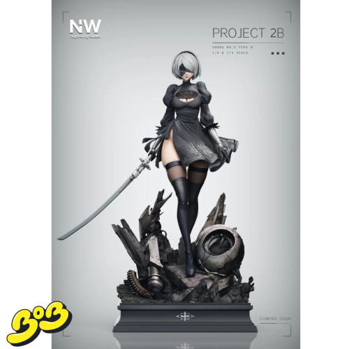 【BOB2】预留 NIGHT WINGS 尼尔机械纪元 PROJECT 2B NWN2B 雕像