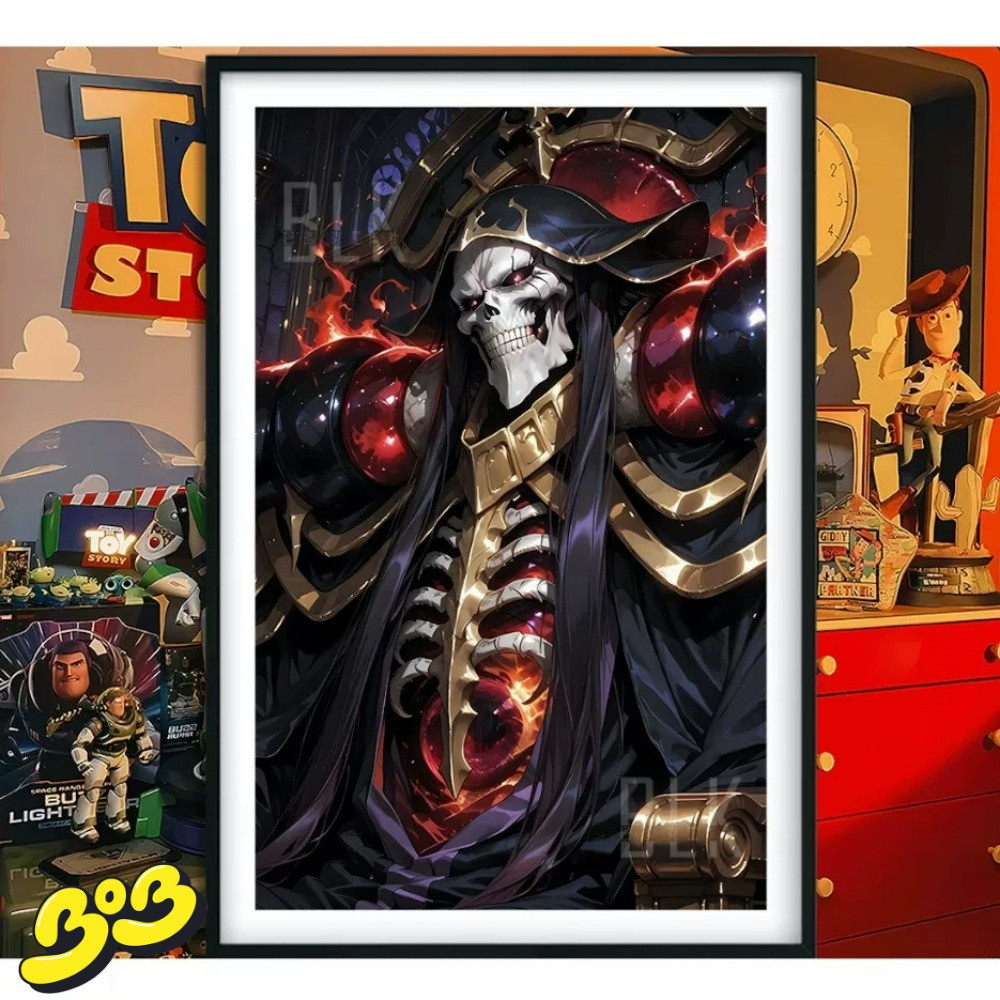 【BOB2】代购现货 巴洛克 骨王 阿贝多正妃安兹乌尔恭骨王 装饰画