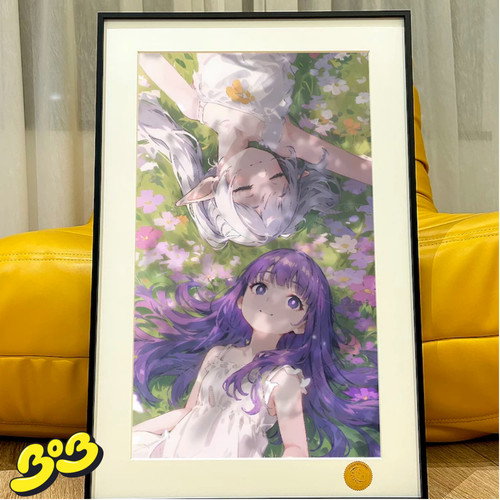 【BOB2】现货 星空 草坪芙莉莲菲伦 辛美尔 FRIEREN 艺术 装饰画