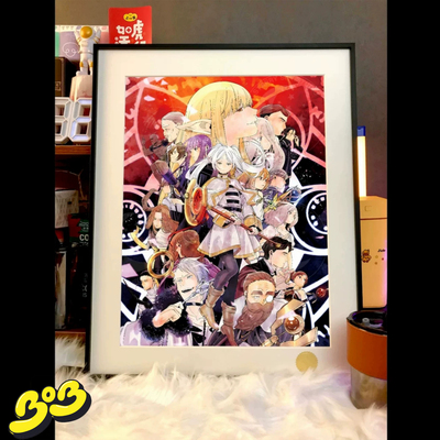 【BOB2】代购现货 星空 芙莉莲全员 辛美尔FRIEREN 菲伦 装饰画