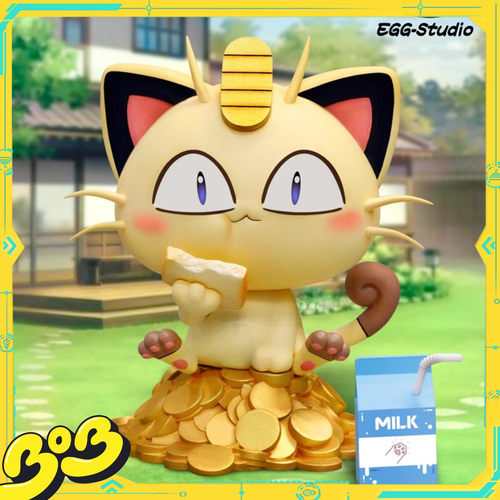 【BOB2】代购现货 EGG工作室 贪吃喵喵 面包牛奶喵 限量雕像