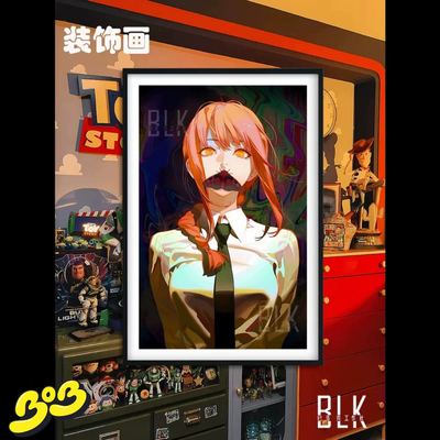 【BOB2】现货 巴洛克 飞蛾玛奇玛 MAKIMA蕾塞篇电次帕瓦 装饰画