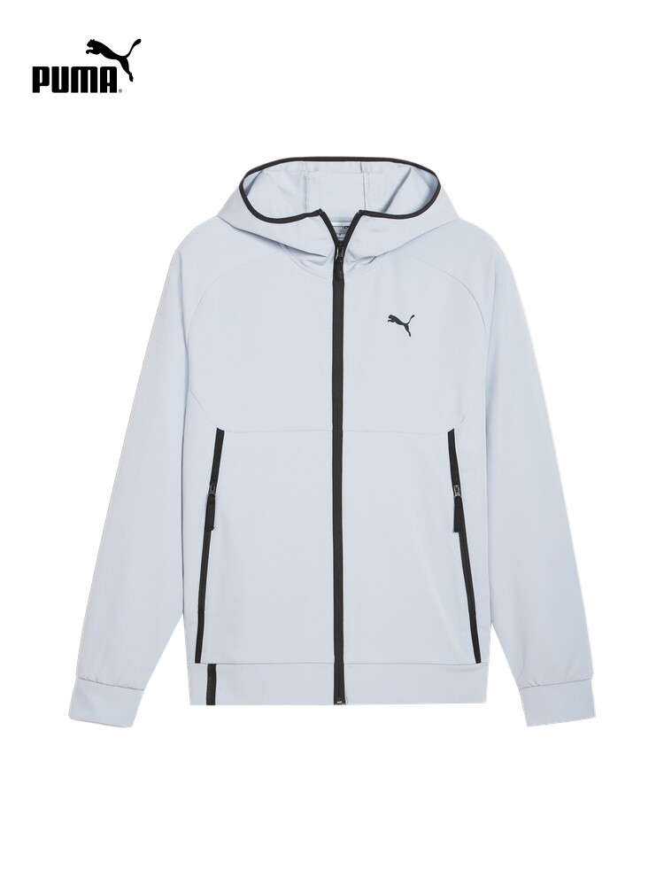 PUMA 공식 남성 신상 슬림 스포츠 캐주얼 지퍼 후드 우븐 재킷 재킷 626178