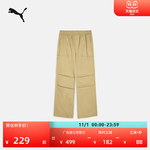 秋冬美拉德风裤 男PUMA彪马新款 子633136 运动长裤 宽松纯棉直筒工装