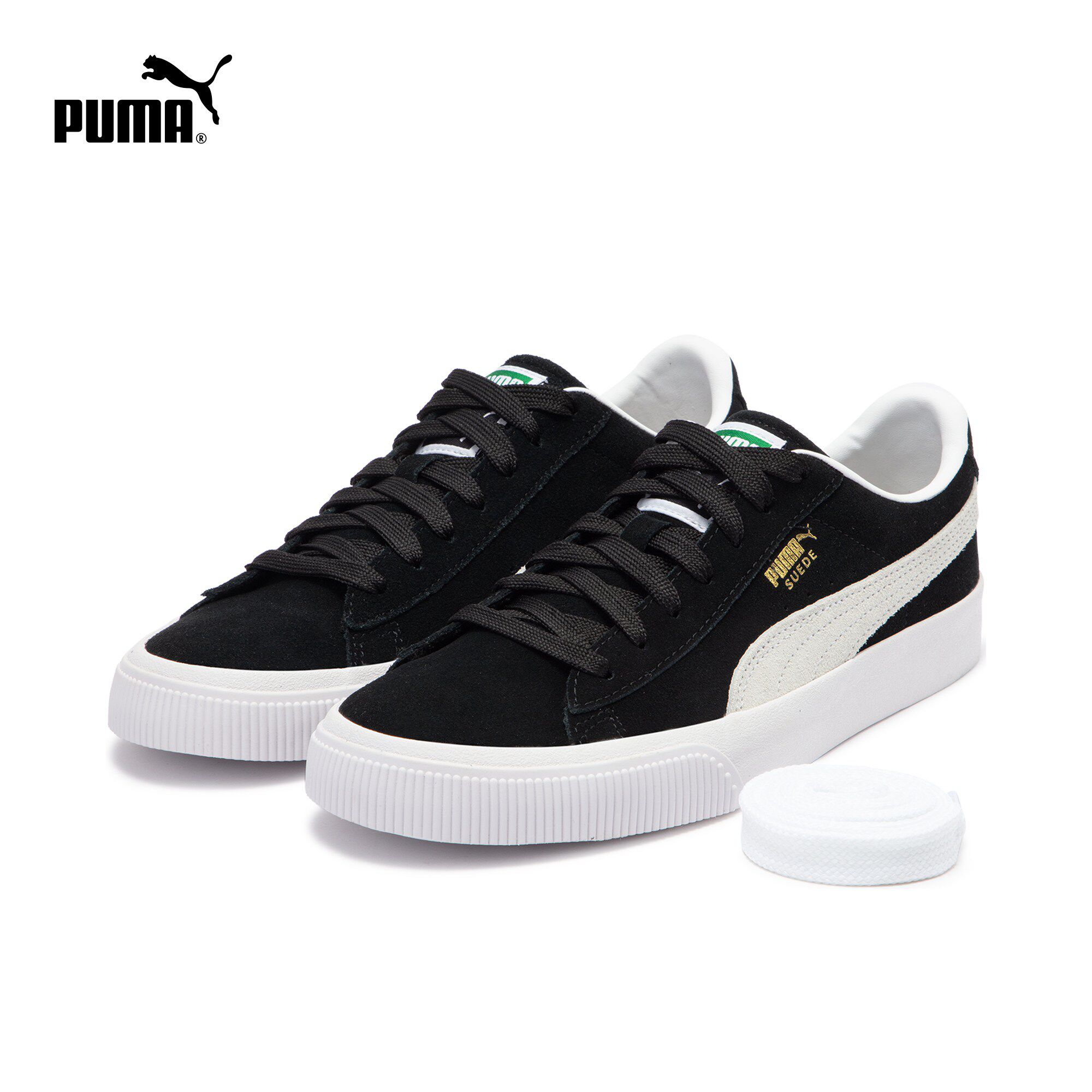 PUMA彪马官方男女同款情侣复古休闲经典板鞋 SUEDE VULC 386598_虎窝淘