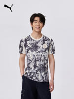 Limited edition Manchester City Fan Edition football short-sleeved T-shirt for the Year of the Horse, men's PUMA sports top 785894 thumbnail 4