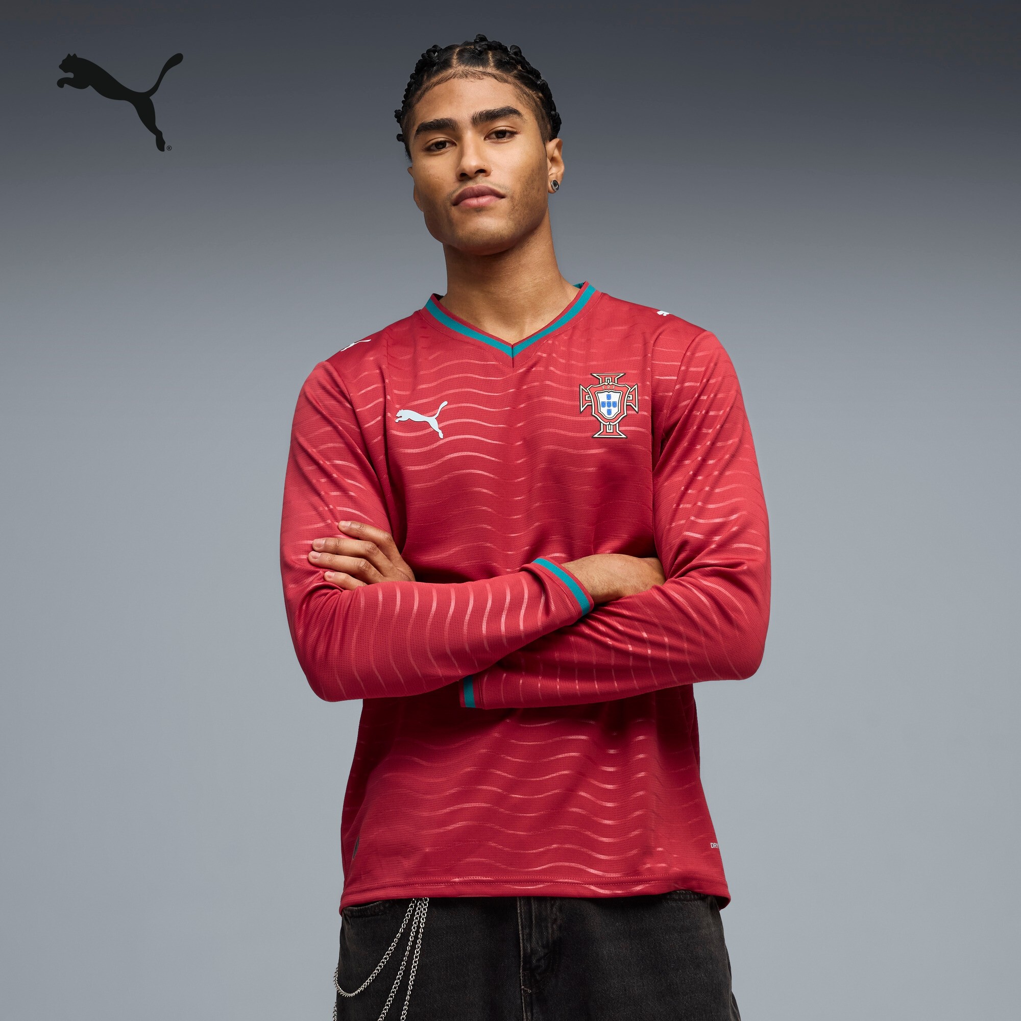 2026世界杯葡萄牙队主场球迷版球衣T恤男PUMA彪马官方新款 783279,运动服/休闲服装,运动T恤,淘宝优惠券,粉丝福利购,淘宝优惠卷