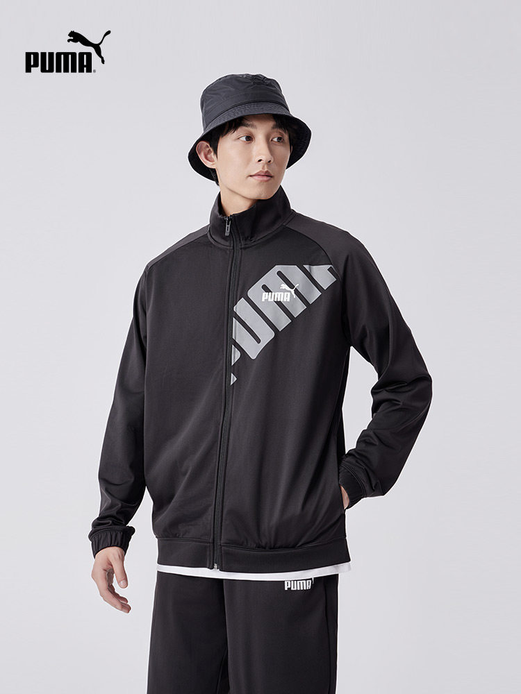 PUMA 공식 남성 클래식 스포츠 스타일 다목적 경량 스탠드 칼라 캐주얼 바지 재킷 정장 681296