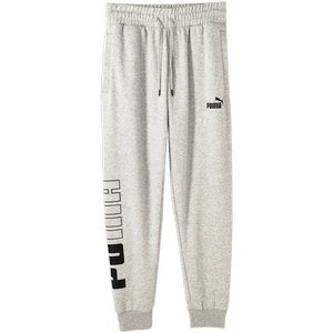 PUMA彪马男子运动休闲印花抽绳加绒长裤 POWER SWEATPANTS 686382