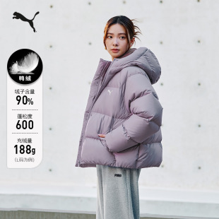 684079 600蓬90绒鸭绒羽绒服女子PUMA彪马冬保暖外套 百亿补贴