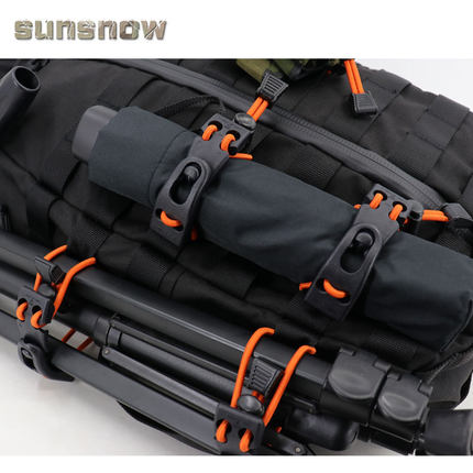 【太阳雪制】UTX多耐福冰斧夹挂扣 molle扩展织带夹 胸包捆绑固定