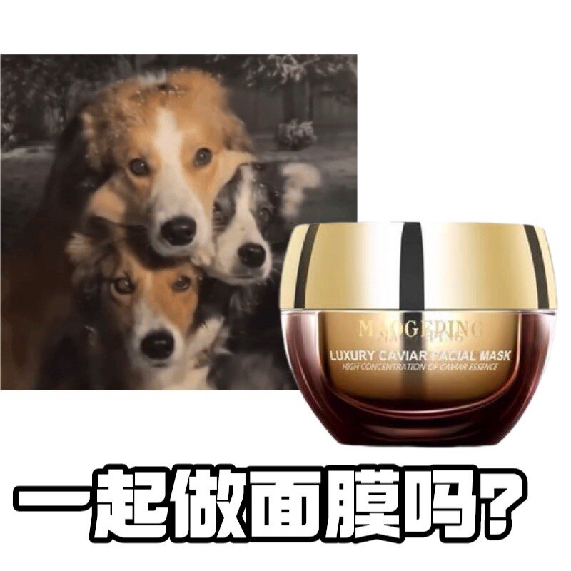 惊艳国内外，打造蛋白肌！毛戈平鱼子酱涂抹面膜补水救急滋养
