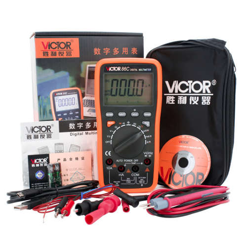 胜利VC86C 自动量程智能型数字万用表 数字多用表 带电脑接口