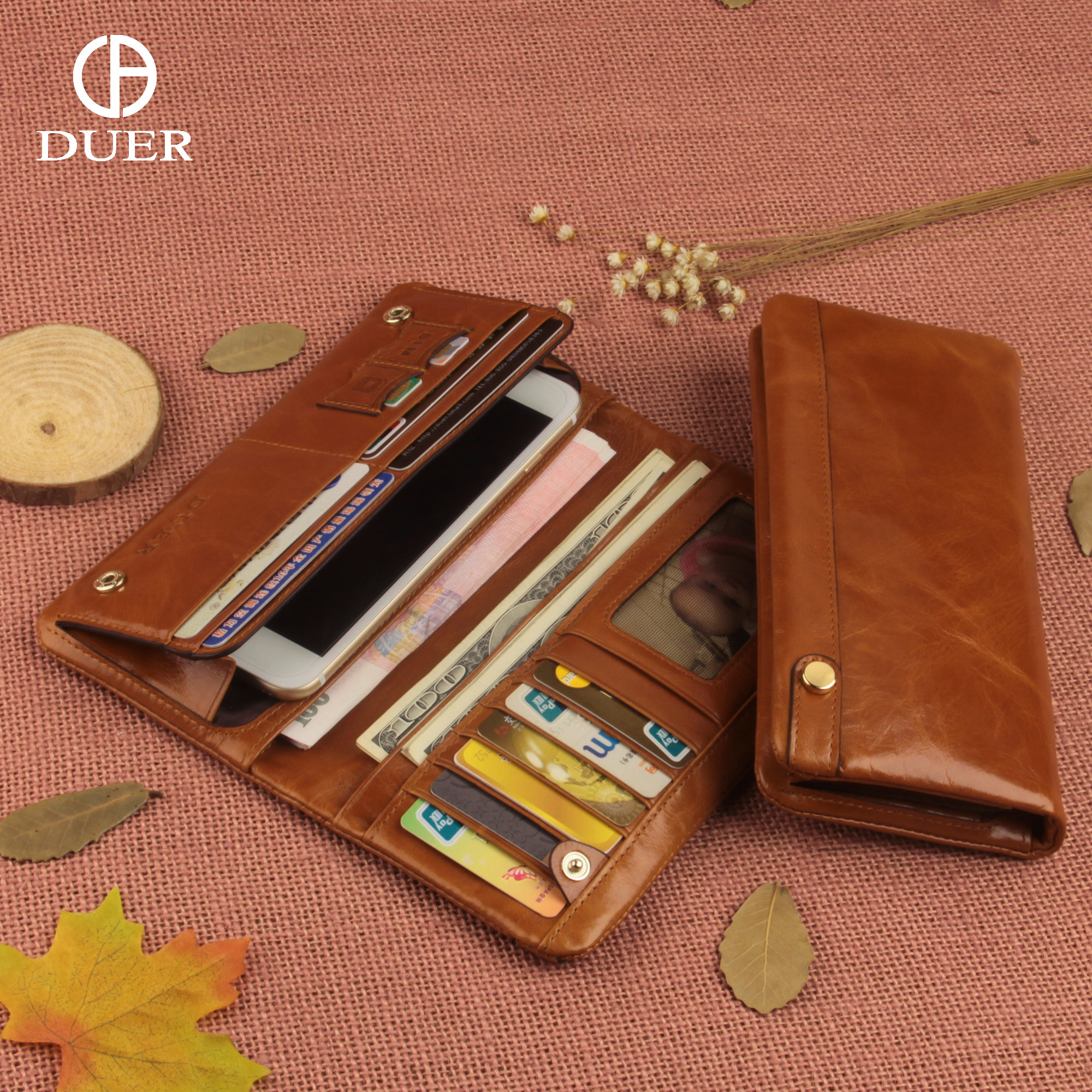 2026新款钱包女式长款大容量卡包证件位真皮手包皮夹横款手拿包潮