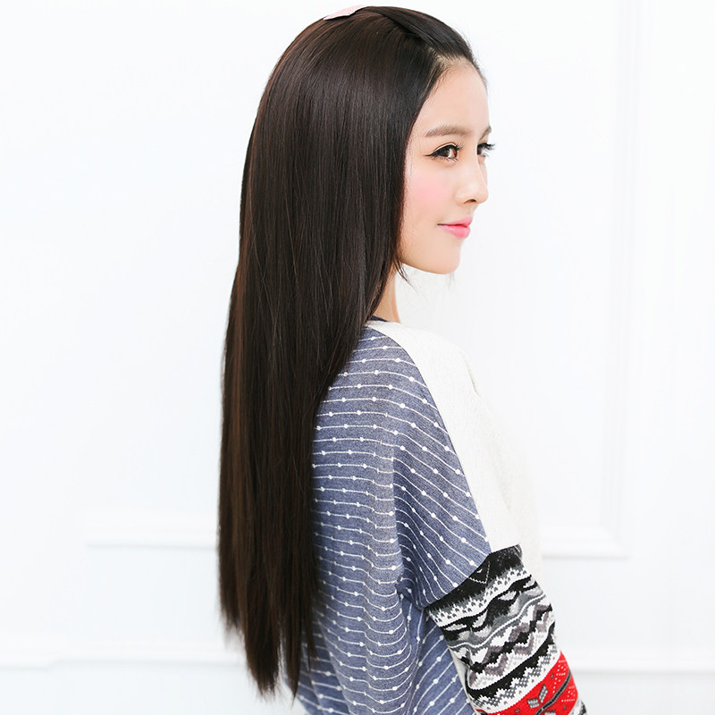 Perruque Long cheveux raides - Ref 2613424 Image 4