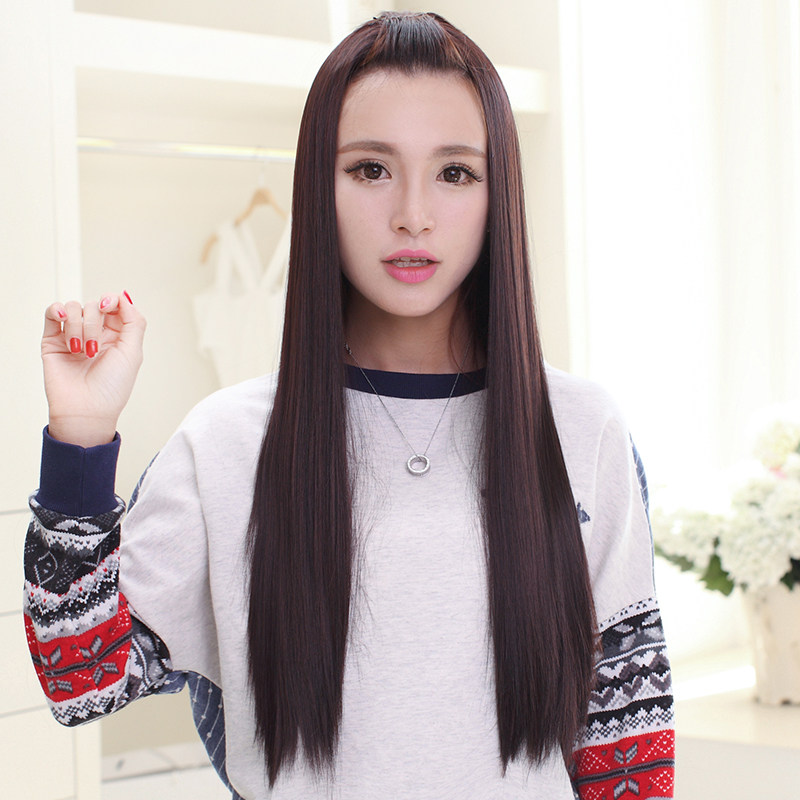 Perruque Long cheveux raides - Ref 2613402 Image 4