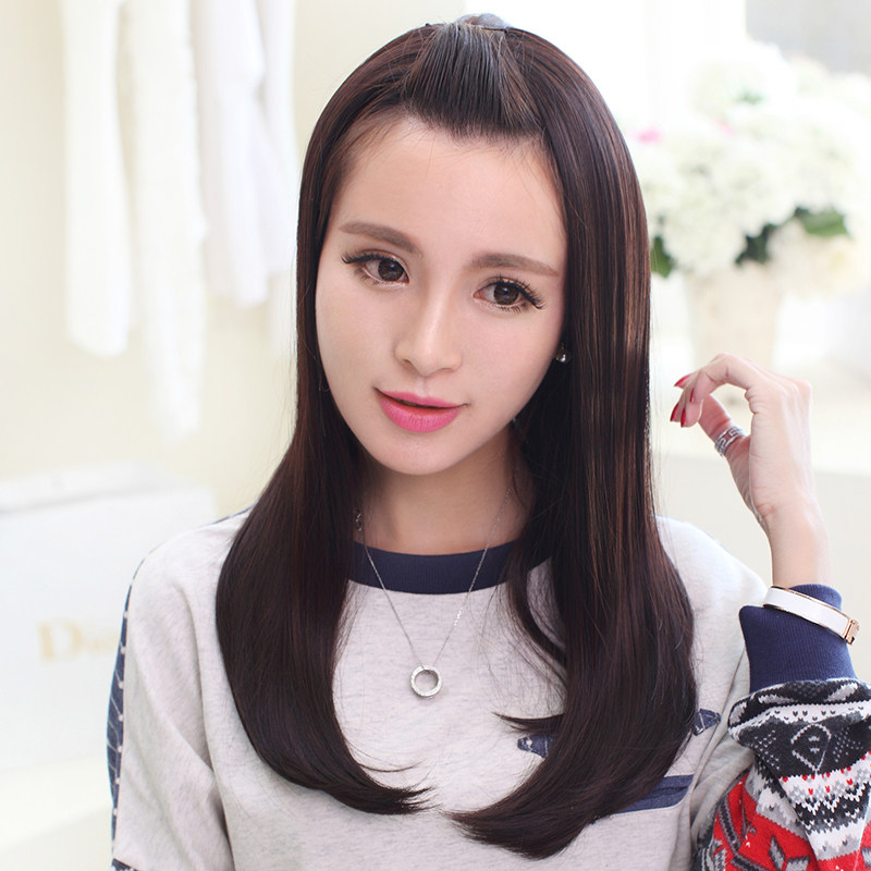 Perruque Long cheveux raides - Ref 2613401 Image 4