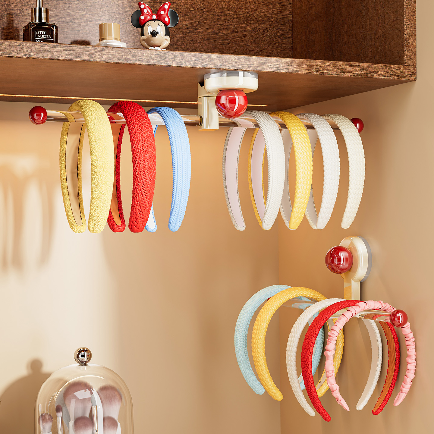 【2025新款】吸盘发箍收纳神器