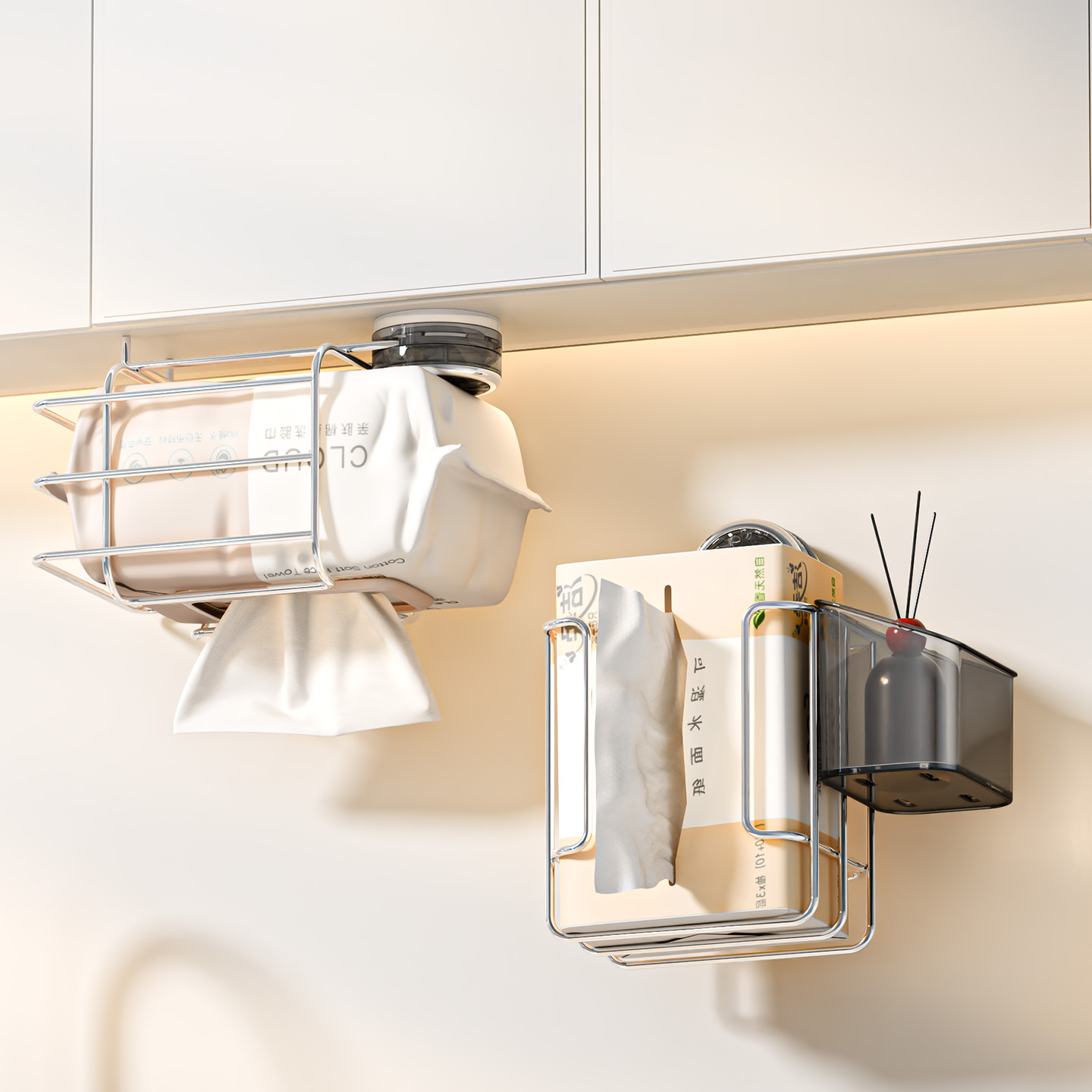 【2025新款】吸盘湿巾收纳盒