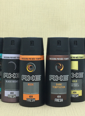 AXE艾科喷雾男香体止汗露腋下除体味去异味bodyspray凌仕香氛LYNX