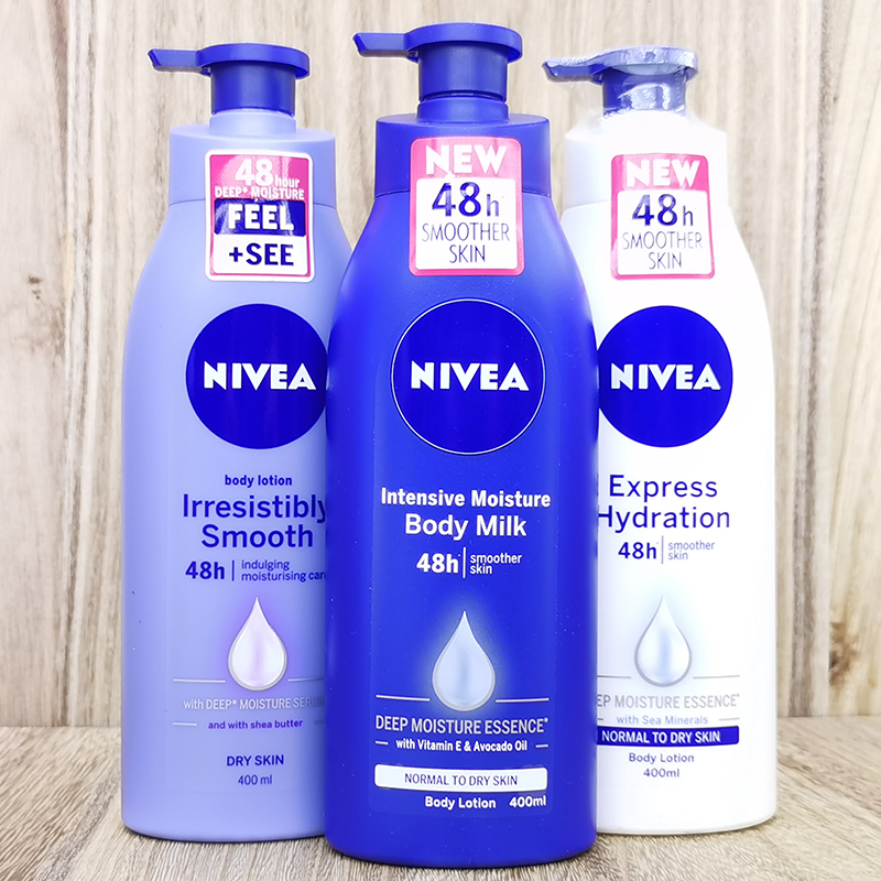 Nivea妮维雅身体乳深层润肤乳液400ml保湿滋润润肤露body lotion