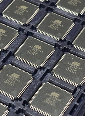 热卖单片机AT  MEGA64A-AU ATMEL全新 TQFP64封装 IC集成电路~