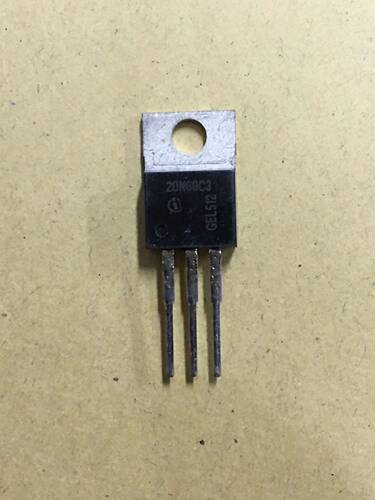 20N60C3TO220600V20A机件封装拆