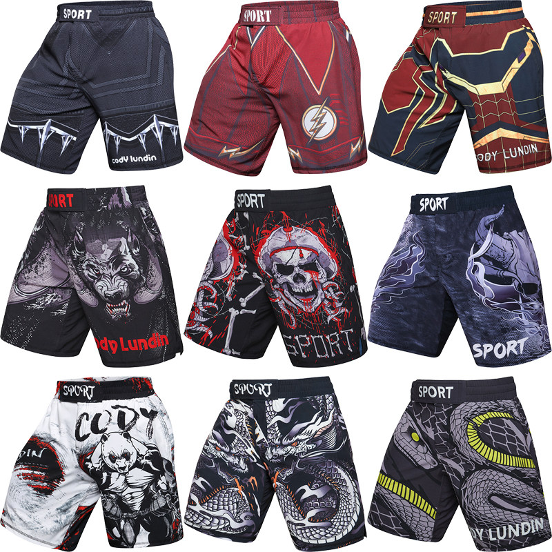 搏击综合格斗篮球健身运动短裤